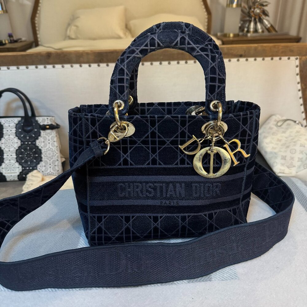 Christian Lady Dior Bag with Strap
